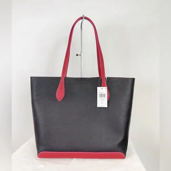 NWT Coach Kia Leather Tote In Colorblock‎ - Image 3