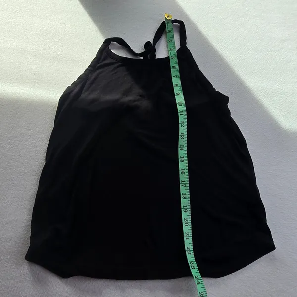 Zyia Active Black Racerback Tank Top Ribbed Scoop Neck ZA3341 Womens Medium‎ - Image 6