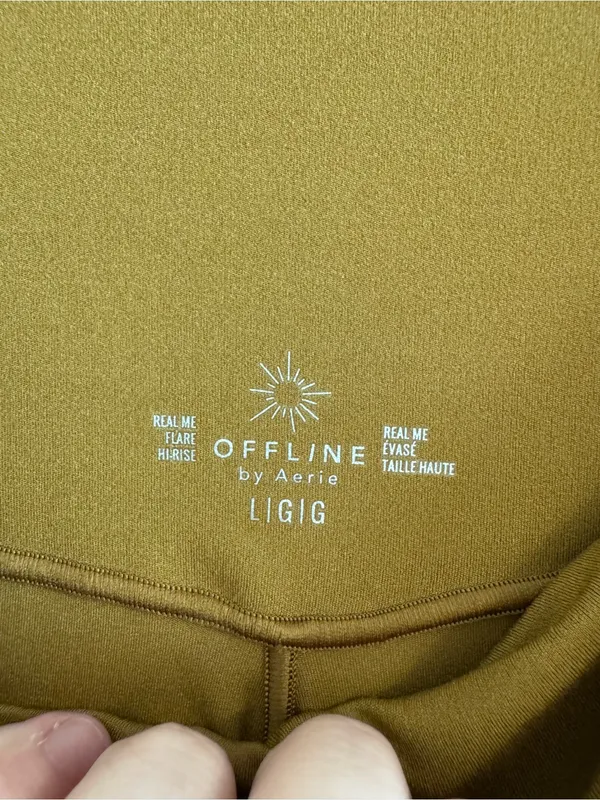 aerie Wide-Leg Crossover Waist Pants - Image 2