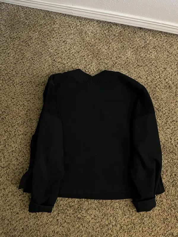 Aerie Oversized Black Sweater - Image 2