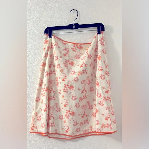 Ann Taylor Floral A-Line Skirt - Image 3