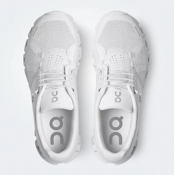 On Cloud 5 in All White, women's size 9.5 - Image 7
