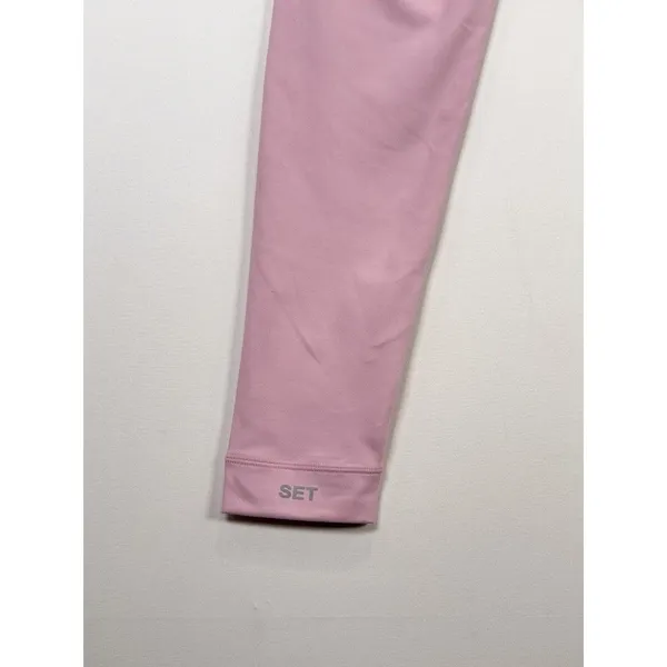 Set Active Womens Leggings Pink Luxform High Rise 7/8 Stretch Yoga Small - Image 11