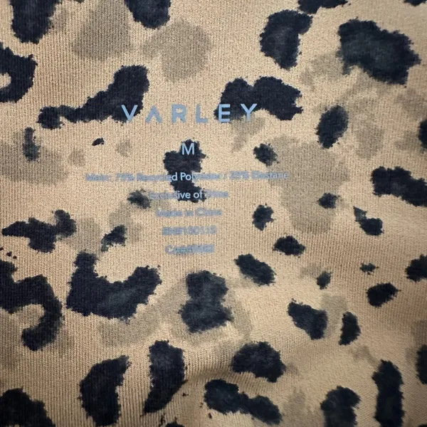 Varley Lets Move‎ Golden Spots Biker Shorts M Medium - Image 2