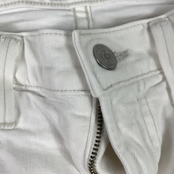 Citizens Of Humanity Elsa Jeans Womens 24 White Mid Rise Slim‎ Crop Ankle Denim - Image 3