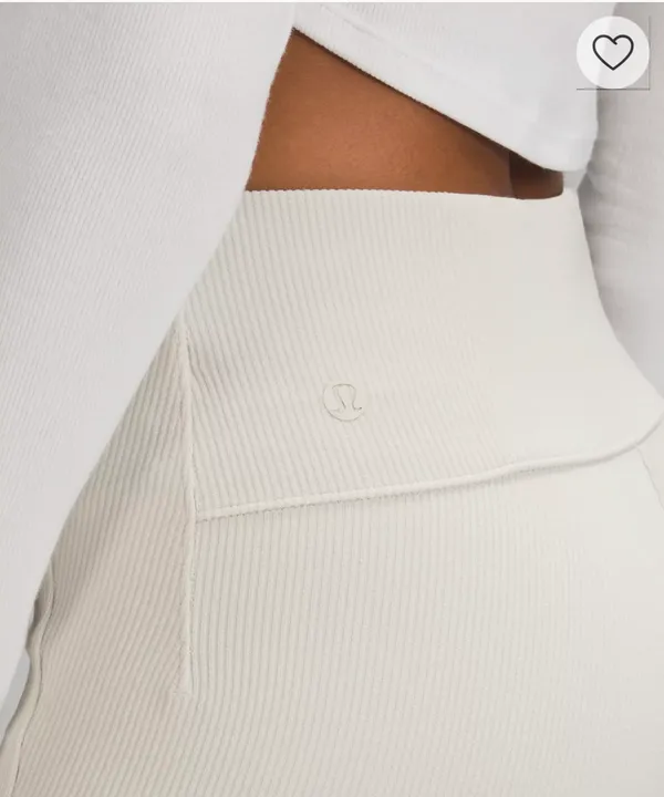 Lululemon ribbed softstreme flare pants - Image 3