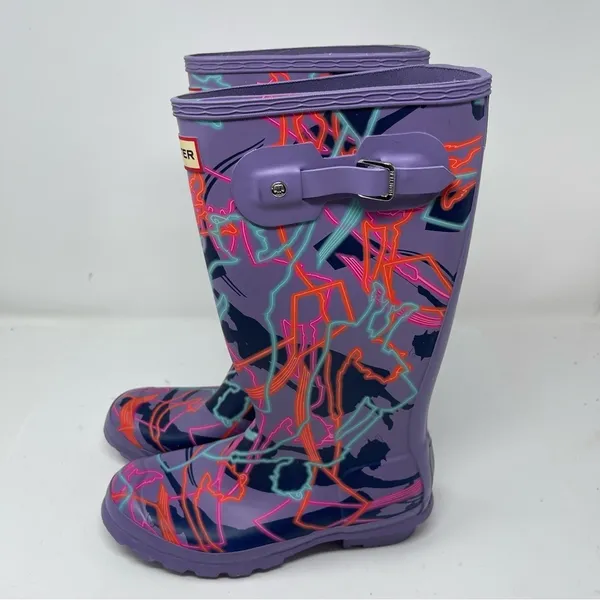 Hunter Disney Marry Poppins limited edition Original Printed Rain Boots 6 - Image 7