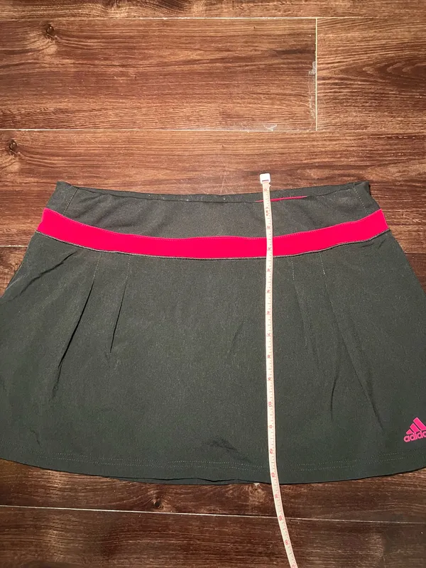 Adidas Climate Black and Pink Athletic Mini Skort Size Medium - Image 4