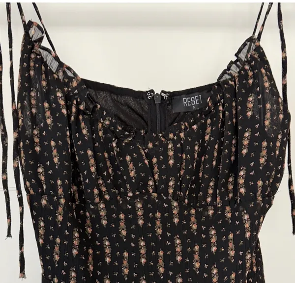 Reset Midi Dress Black - Image 3