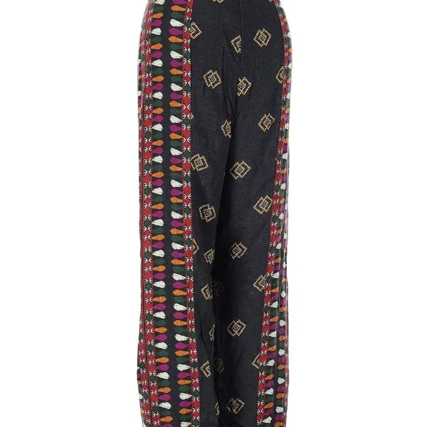 Farm rio Patterned Black Women's‎ balloon Pants xs - Image 2