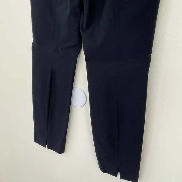 VINCE Stitch Front Seamed Pant in Black M Medium - Image 9