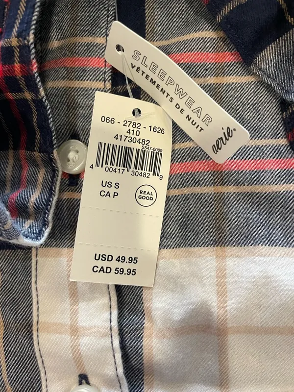 Aerie Off-Duty Plaid Flannel Button Down - Image 8