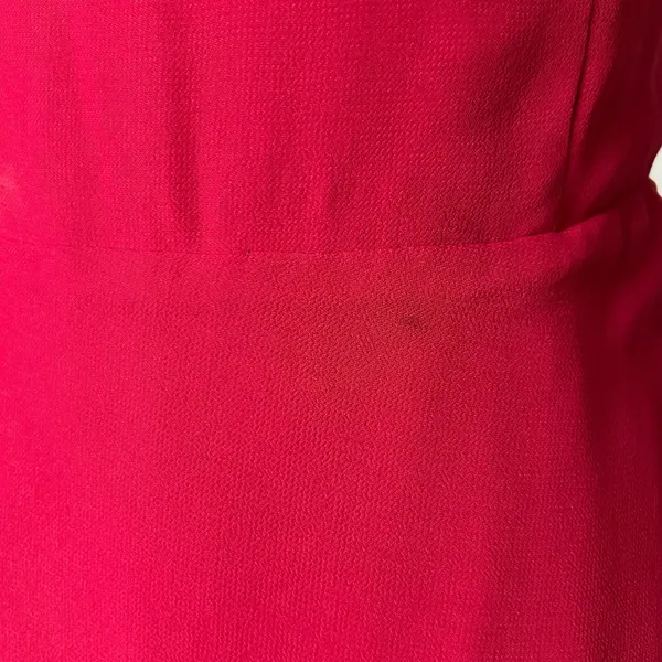 Reformation Kourtney Midi Dress Red Spaghetti Strap Sweetheart Neck Size 8 - Image 5