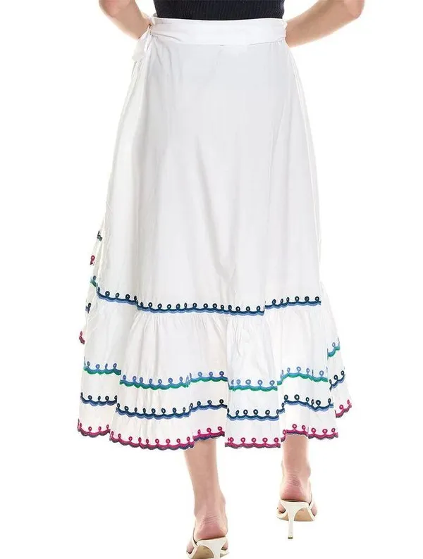 NWT ROLLER RABBIT | VALLETA EMBROIDERED MARIELENA SKIRT, size XXS - Image 2