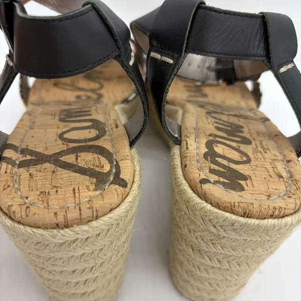 Sam Edelman Womens 10 Sandals‎ Destin Wedge Espadrille Floral Platform Shoes - Image 11
