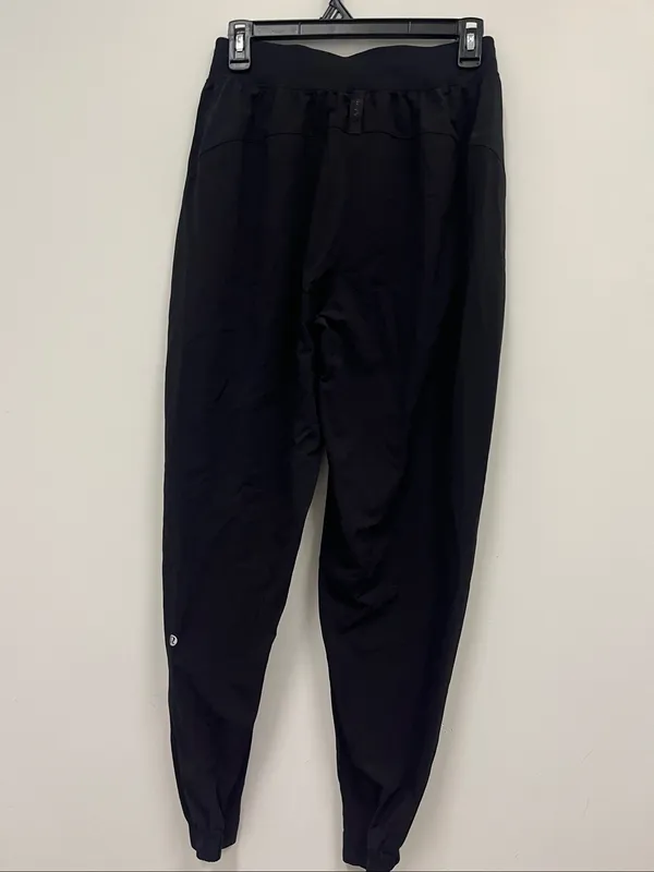 Lululemon Black Drawstring Hiking/Outdoor Active Pants size 6 - Image 2