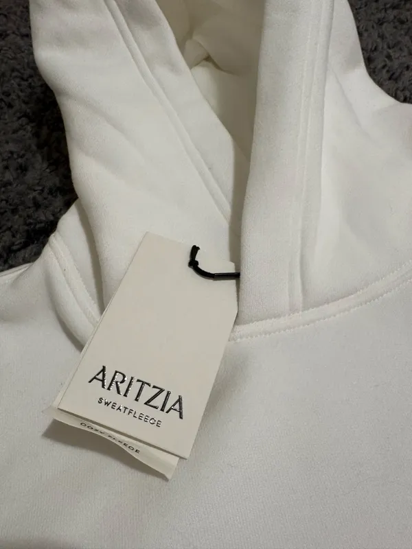 White Aritzia Hoodie  - Image 2
