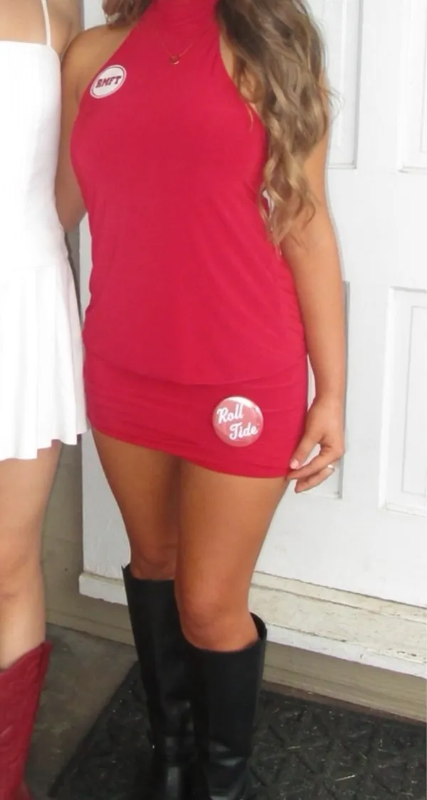 Dolls Kill Red Mini Dress - Image 3