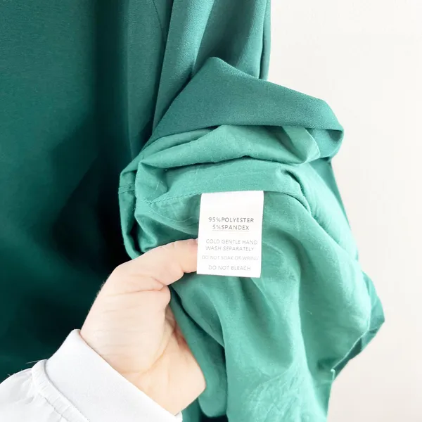 Petal + Pup Xiomar One Shoulder Midi Dress Emerald Green 2 - Image 5