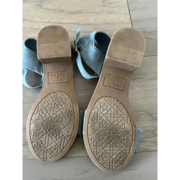 Rock & Candy Light Blue Sandals Women's Size 7 - Image 5