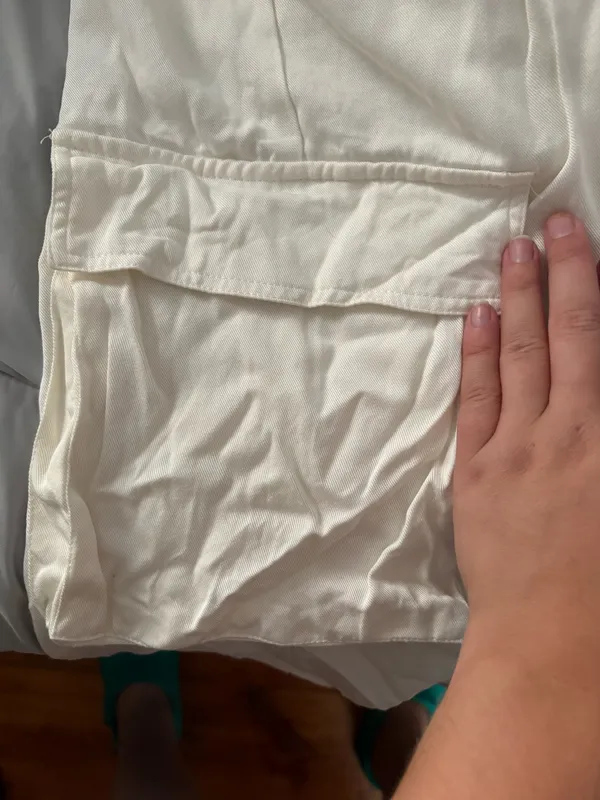 Sincerely Jules White Cargo Pants - Image 4