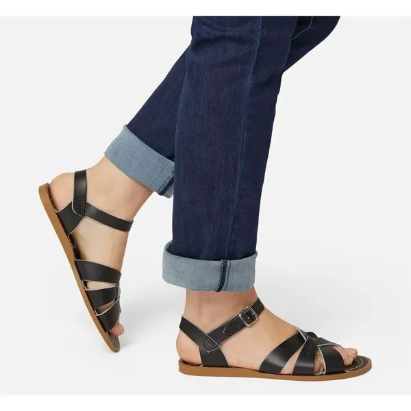 ✨Salt Water Original Black Womens Sz 6 Sandals✨ - Image 3