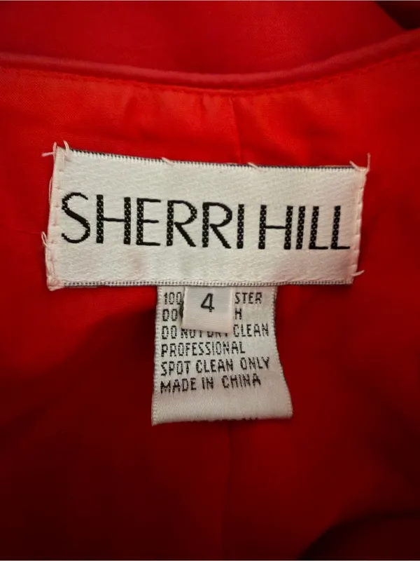 Sherri Hill Red Dress - Image 3