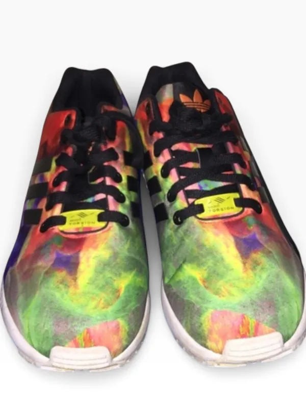 adidas Women's ZX Torsion Tie Dye Multicolor Athletic Shoe Size 7 - Image 7