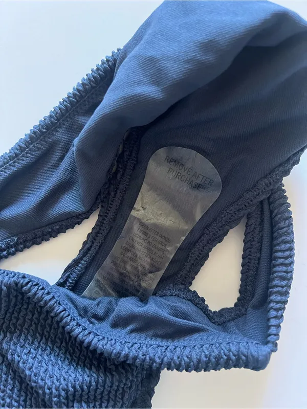 {Abercrombie & Fitch} Brand New Mid Rise High Leg Bikini Bottoms - Image 4