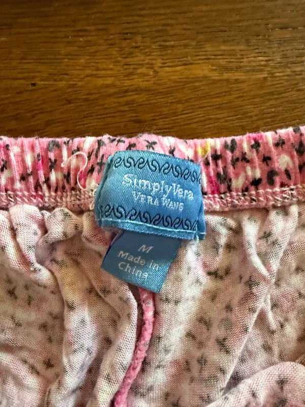 Simply Vera 2-pc pajama set sz M - Image 6