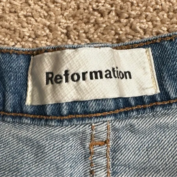 Reformation‎ Julia High Cigarette Jean - Image 3