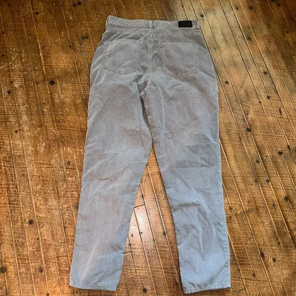 American Eagle gray corduroy 2 Mom jeans normcore pants - Image 4