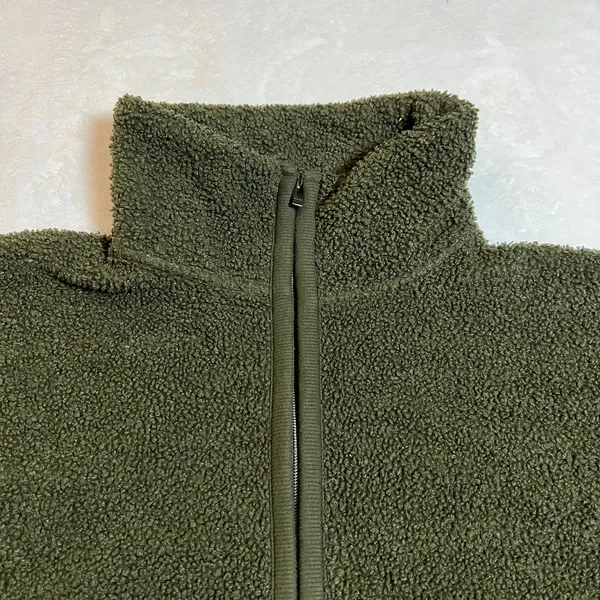 All In Motion High Neck Sherpa Full Zip Jacket Size XS Athleisure Casual Layers - Image 3
