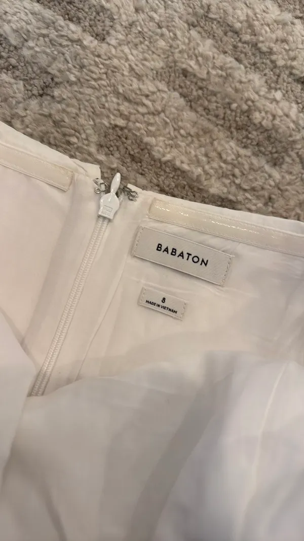 Aritzia White Strapless Top - Image 3
