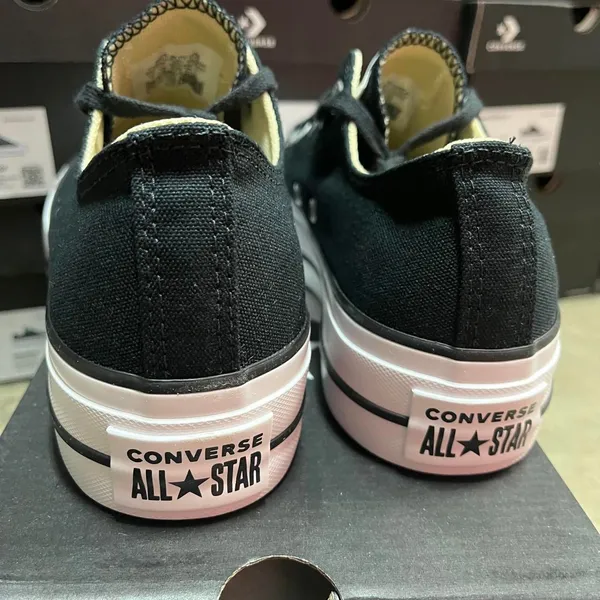 Converse Women's Black Trainers - Image 5