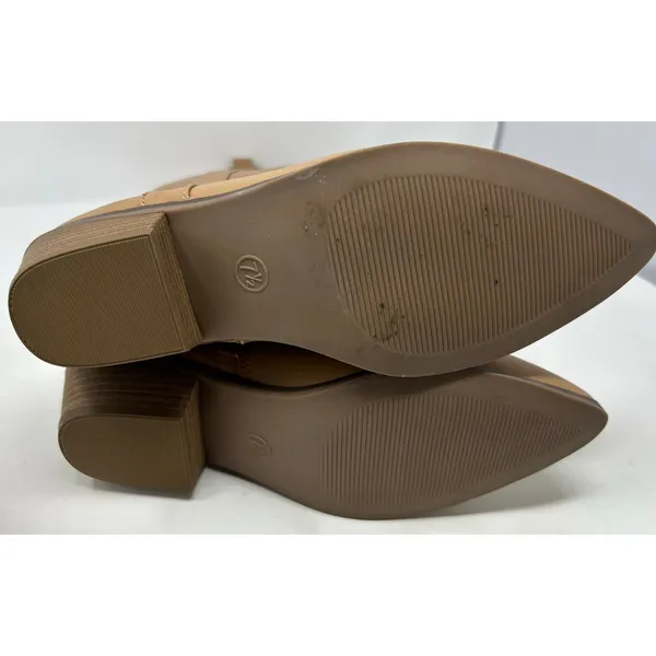 Universal Threads‎ Women's Tan Memory Foam Boots Size 7 1/2 - Image 7