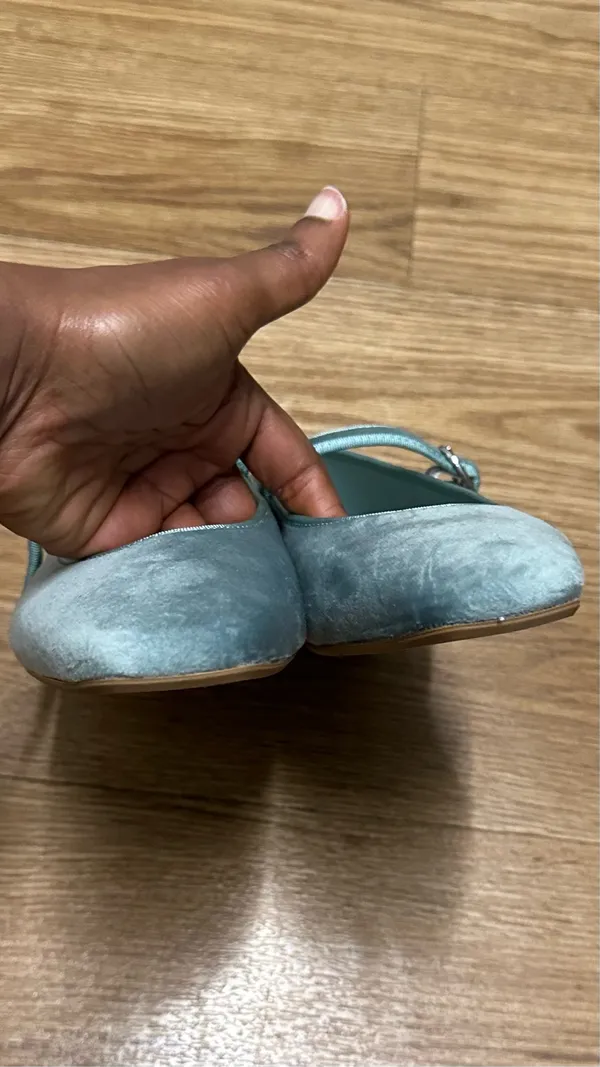 ZARA flat velvet ballet shoes - Image 7