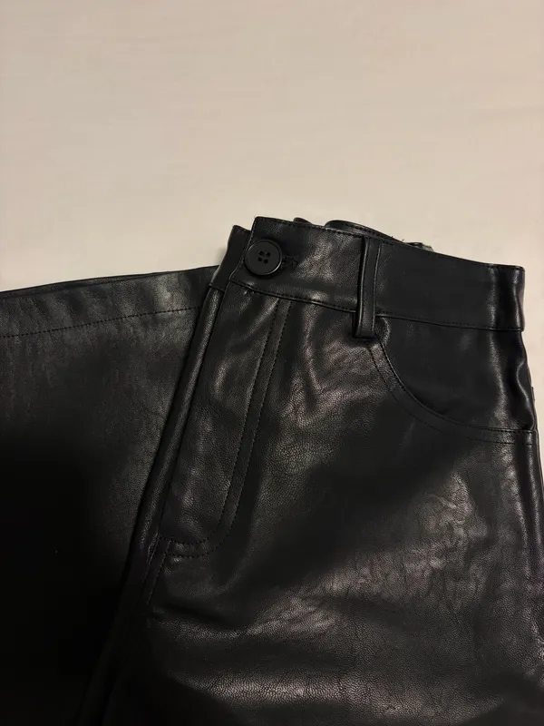 Caraluna black leather pants - Image 2