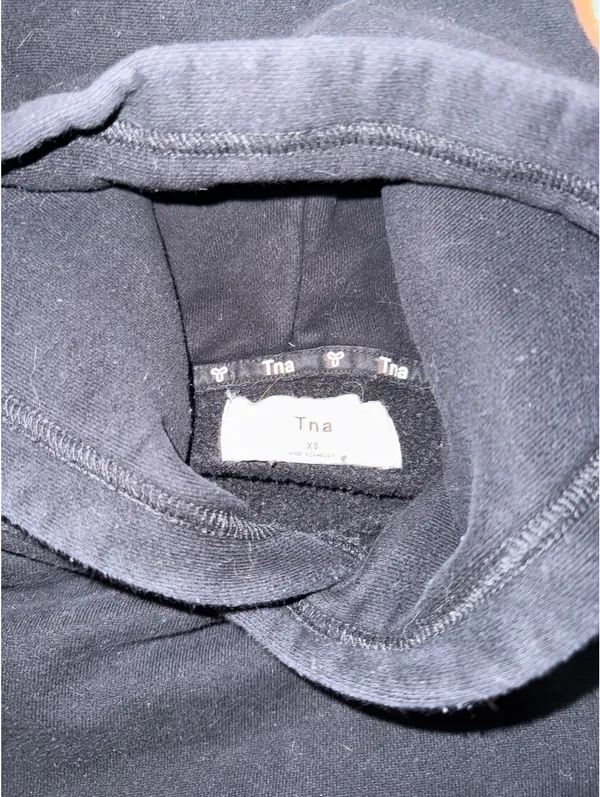 Aritzia TNA cozy sweat fleece perfect hoodie - Image 4
