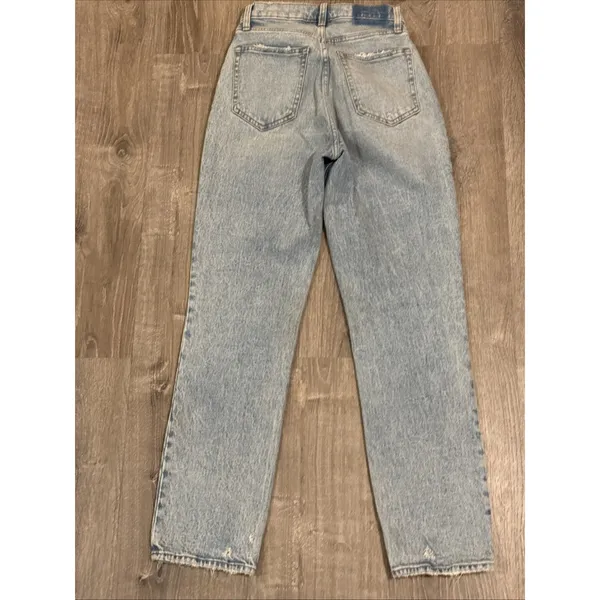 Abercrombie & Fitch The 90's Straight Ultra High Rise Curve Love Jeans Size 26 2 - Image 7