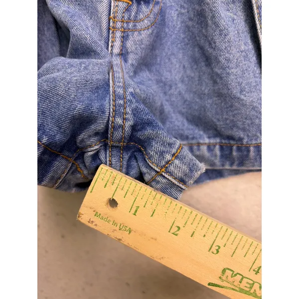 Abercrombie & Fitch Natural Rise Short Women 24 00 Blue Paperbag Denim Summer - Image 6