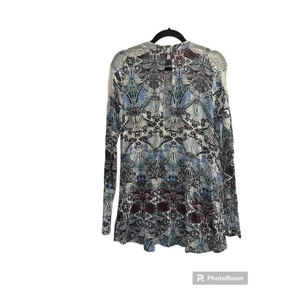 ✨FREE PEOPLE: New World Snow Lace Split Fly Away Top✨ - Image 8