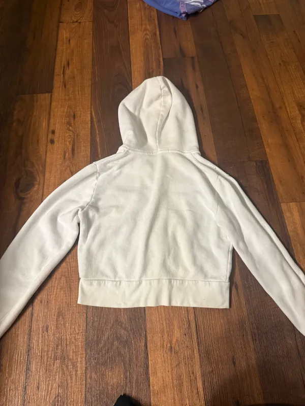 Brandy Melville Cropped Jacket White - Image 3
