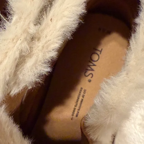 TOMS Women Brown Faux Shearling Trim Ankle Boots Slip On Sneaker Bootie 10018928 - Image 14