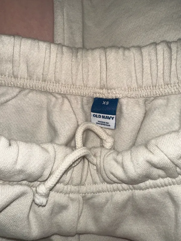 Old Navy cream sweatpants  - Image 2
