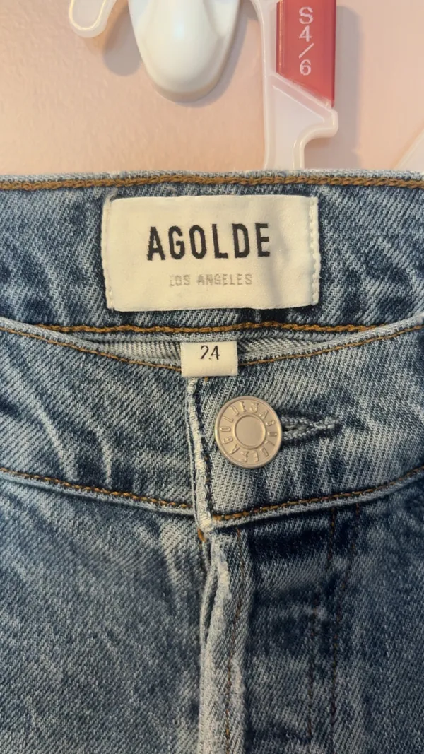 AGOLDE High-Rise Jeans Nico Slim 24 Fit - Image 8