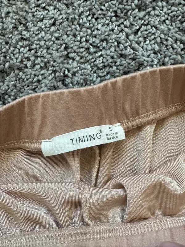 Timing Women's Terry Athletic Shorts - Light Pink - Image 3
