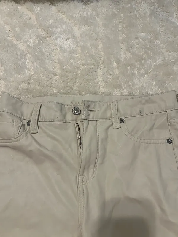 American Eagle Faux Leather Pants - Image 2