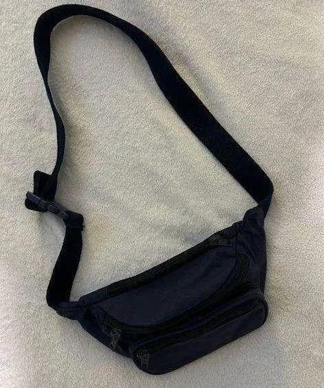 Brandy Melville John Galt Belt Bag Shoulder Bag Fanny Pack Navy - Image 2