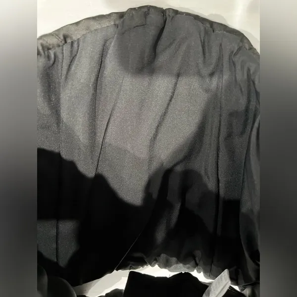 Tic Toc Black Corset with‎ see through thick straps size M - Image 7